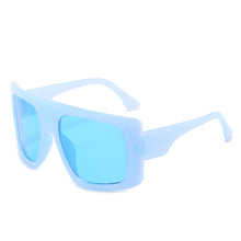 Load image into Gallery viewer, Oversized Shield Square Sunglasses For Women Big Sun Glasses Eyewear Female Cool Black Blue Shades Oculos Lunette De Soleil