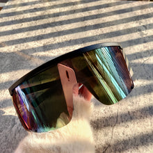 Load image into Gallery viewer, Oversized Sports Sunglasses Men 2023  Brand Windproof Rectangle Sun Glasses For Women Driving Goggles Oculos De Sol Mascul
