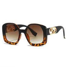 Load image into Gallery viewer, Oversized Square Black Sunglasses Women 2023  Designer Rectangle Sun Glasses Men Shades Sonnenbrille Herren