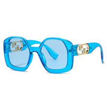 Load image into Gallery viewer, Oversized Square Black Sunglasses Women 2023  Designer Rectangle Sun Glasses Men Shades Sonnenbrille Herren