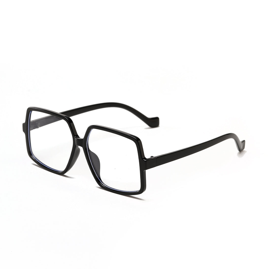 Oversized Square Computer Glasses Women Anti Blue Light Eyeglasses Men Big Eyewear Men UV Protection Optical Frames