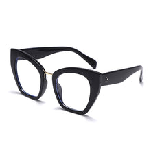 Load image into Gallery viewer, Oversized Square Computer Glasses Women Sexy Leopard Blue Light Blocking Eyeglasses Spectacles Frames Cat Eye Eyewear