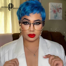Load image into Gallery viewer, Oversized Square Computer Glasses Women Sexy Leopard Blue Light Blocking Eyeglasses Spectacles Frames Cat Eye Eyewear