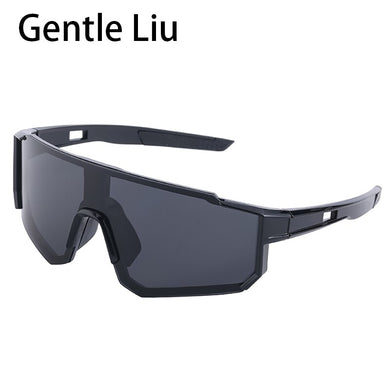 Oversized Square Frame Sunglasses Men's Sport Running Bike Riding Sun Glasses Cycling Eyewear Bicycle Outdoor UV400 Eyeglasses