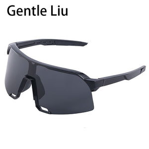Oversized Square Frame Sunglasses Men's Sport Running Bike Riding Sun Glasses Cycling Eyewear Bicycle Outdoor Eyeglasses UV400
