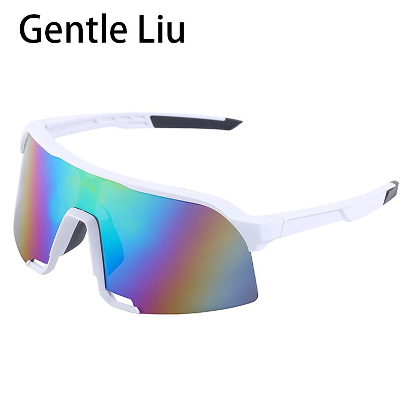 Oversized Square Frame Sunglasses Men's Sport Running Bike Riding Sun Glasses Cycling Eyewear Bicycle Outdoor Eyeglasses UV400