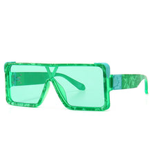 Load image into Gallery viewer, Oversized Square Millionaire  Sunglasses Women  Brand Retro Lens Female Metal Sun Glasses Men Gafas Glasses