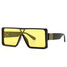 Load image into Gallery viewer, Oversized Square Millionaire  Sunglasses Women  Brand Retro Lens Female Metal Sun Glasses Men Gafas Glasses