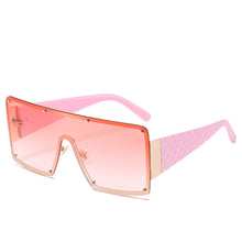 Load image into Gallery viewer, Oversized Square One Piece Gradient Sunglasses Women 2023 Desinger Blue Pink Big Y2k Windproof Sunglasses  Brand
