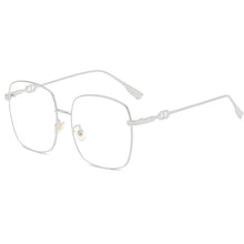 Carica l&#39;immagine nel visualizzatore di Gallery, Occhiali da sole ottici quadrati oversize Montatura leggera anti-blu Donna Uomo Occhiali da computer trasparenti Occhiali da sole bloccanti
