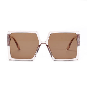 Oversized Square Sun Glasses  Brand Designer Rectangle Sunglasses Men Women Vintage Retro Oculos Lunette De Soleil Femme
