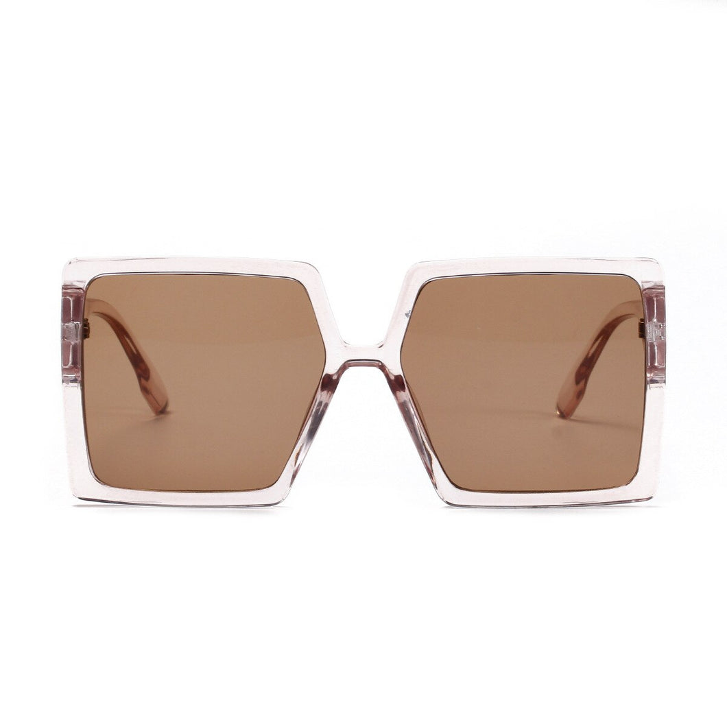 Oversized Square Sun Glasses  Brand Designer Rectangle Sunglasses Men Women Vintage Retro Oculos Lunette De Soleil Femme