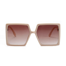 Load image into Gallery viewer, Oversized Square Sun Glasses  Brand Designer Rectangle Sunglasses Men Women Vintage Retro Oculos Lunette De Soleil Femme