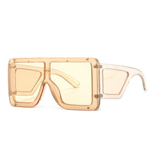Carica l'immagine nel visualizzatore di Gallery, Oversized Square Sun Glasses Women 2023  Desinger Blue Red Pink Sun Glasses For Ladies Lunette De Soleil Femme