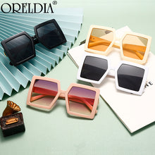 Load image into Gallery viewer, Oversized Square Sunglasses 2023 Vintage Women Men Classic Sun Glasses Gradient Lens Shades Eyewear Lady Retro Eyeglasses UV400