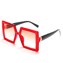 Load image into Gallery viewer, Oversized Square Sunglasses 2023 Vintage Women Men Classic Sun Glasses Gradient Lens Shades Eyewear Lady Retro Eyeglasses UV400