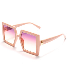 Load image into Gallery viewer, Oversized Square Sunglasses 2023 Vintage Women Men Classic Sun Glasses Gradient Lens Shades Eyewear Lady Retro Eyeglasses UV400