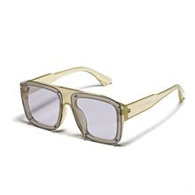 Load image into Gallery viewer, Oversized Square Sunglasses For Women Brand Designer Rivet Punk Sun Glasses Men Eyeglasses Trend Tinted Shades Gafas De Sol
