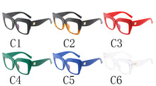 Load image into Gallery viewer, Oversized Square Sunglasses Frame Optical Frame 2023 Cat Eye Prescription Lens Big Clear Transparent Eyeglasses Glasses Women