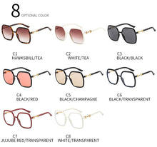 Carica l&#39;immagine nel visualizzatore di Gallery, Occhiali da sole quadrati oversize Occhiali da sole con montatura da vista irregolare Occhiali da guida da uomo firmati da donna all&#39;aperto темные очки