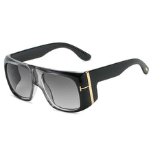 Load image into Gallery viewer, Oversized Square Sunglasses T Letter Retro MODEL Steam Punk Sunglasses очки солнечные женские очки oculos de sol feminino