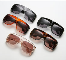 Load image into Gallery viewer, Oversized Square Sunglasses T Letter Retro MODEL Steam Punk Sunglasses очки солнечные женские очки oculos de sol feminino
