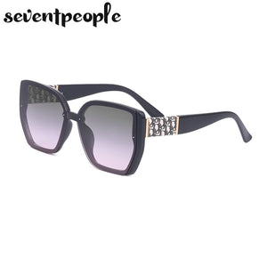 Oversized Square Sunglasses Women 2023  Brand Designer Large Frame Sun Glasses For Men Trendy Gafas De Sol Mujer