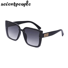 Carica l&#39;immagine nel visualizzatore di Gallery, Oversized Square Sunglasses Women 2022  Brand  Large Frame Rectangle Sun Glasses For Men Trendy Солнцезащитные Очки
