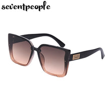 Carica l&#39;immagine nel visualizzatore di Gallery, Oversized Square Sunglasses Women 2022  Brand  Large Frame Rectangle Sun Glasses For Men Trendy Солнцезащитные Очки