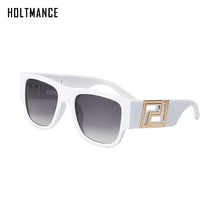 Load image into Gallery viewer, Oversized Square Sunglasses Women 2023  Brand Large Frame Sun Glasses For Men Retro Zonnebril Dames Metal Logo