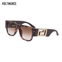 Load image into Gallery viewer, Oversized Square Sunglasses Women 2023  Brand Large Frame Sun Glasses For Men Retro Zonnebril Dames Metal Logo