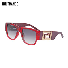 Load image into Gallery viewer, Oversized Square Sunglasses Women 2023  Brand Large Frame Sun Glasses For Men Retro Zonnebril Dames Metal Logo