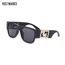 Load image into Gallery viewer, Oversized Square Sunglasses Women 2023  Brand Large Frame Sun Glasses For Men Retro Zonnebril Dames Metal Logo