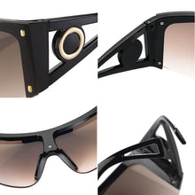 Load image into Gallery viewer, Oversized Square Sunglasses Women 2023 Retro One-Piece Sun Glasses Ladies  Brand Big Frame Eyeglasses Shades UV400