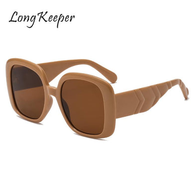 Oversized Square Sunglasses Women Brand Designer Retro Big Frame Sun Glasses Vintage Mens Shades Sunglasses Oculos Feminino UV