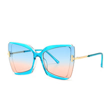 Load image into Gallery viewer, Oversized Square Sunglasses Women Luxulry Brand Designer Retro Glasses Frame For Men Gradient Eyewear UV400 Shades