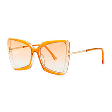 Load image into Gallery viewer, Oversized Square Sunglasses Women Luxulry Brand Designer Retro Glasses Frame For Men Gradient Eyewear UV400 Shades