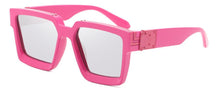 Carica l&#39;immagine nel visualizzatore di Gallery, Oversized Square Sunglasses Women Men Pink Green Shades Designer  Eyewear  Glasses Oculos Gafas