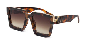 Oversized Square Sunglasses Women Men Pink Green Shades Designer  Eyewear  Glasses Oculos Gafas