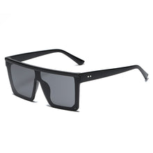 Load image into Gallery viewer, Oversized Square Sunglasses for Women Men Siamese Lens Style Flat Top Shield Shades