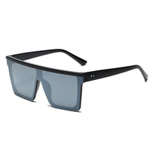 Load image into Gallery viewer, Oversized Square Sunglasses for Women Men Siamese Lens Style Flat Top Shield Shades