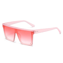 Load image into Gallery viewer, Oversized Square Sunglasses for Women Men Siamese Lens Style Flat Top Shield Shades