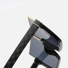 Load image into Gallery viewer, Oversized Sunglasses Women Semi Rimless Square Sun Glasses for Men 2023  Brand Retro Half Frame Flat Top Eyewear