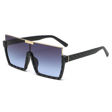 Load image into Gallery viewer, Oversized Sunglasses Women Semi Rimless Square Sun Glasses for Men 2023  Brand Retro Half Frame Flat Top Eyewear
