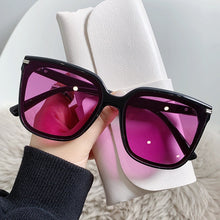 Load image into Gallery viewer, Oversized Sunglasses Women Men 2023 Large Vintage Square Hip Hop Designer Sun Glasses Sunshade lentes de sol mujer