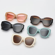 Load image into Gallery viewer, Oversized Sunglasses Women Vintage Square Sun Glasses Men UV400 Shades Thick Frame Punk Cat Eye Goggles Eyewear Gafas De Sol