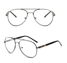 Load image into Gallery viewer, Oversized Telescopic Temples Pilot Reading Glasses +0.75 +1 +1.25 +1.5 +1.75 +2 +2.25 +2.5 +2.75 +3 +3.25 +3.5 +3.75 +4 To+6