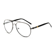 Load image into Gallery viewer, Oversized Telescopic Temples Pilot Reading Glasses +0.75 +1 +1.25 +1.5 +1.75 +2 +2.25 +2.5 +2.75 +3 +3.25 +3.5 +3.75 +4 To+6