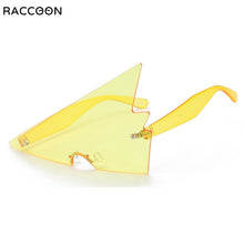 Load image into Gallery viewer, Oversized Triangle Frameless Juicy Y2K Sunglasses Women Vintage Rimless Eyewear Female Men Shades Unique Exaggerate Sun Glasses