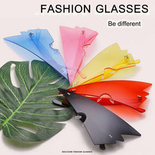 Load image into Gallery viewer, Oversized Triangle Frameless Juicy Y2K Sunglasses Women Vintage Rimless Eyewear Female Men Shades Unique Exaggerate Sun Glasses